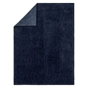 MERADISO® Bavlnená deka s vláknom dralon® , 150 x 200 cm, modrá (100273751) (100273751)