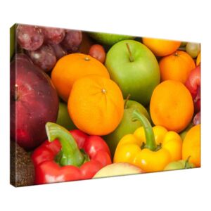 Obraz na plátne Ovocie a zelenina 30x20cm 1163A_1T