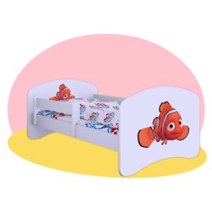 OR Hľadá sa Nemo - detská posteľ Hobby 140x70 Variant úložný box: Bez úložného boxu