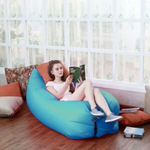 Nafukovacia relaxačná posteľ- Modrá