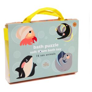 Penové detské puzzle do vane Sea Animals