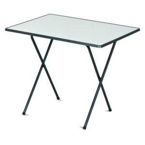 InternetovaZahrada - Záhradný stôl 60x80 camping SEVELIT antracit/biela