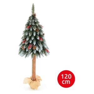 Erbis Vianočný stromček WOOD TRUNK 120 cm jedľa ER0054 + záruka 5 rokov zadarmo
