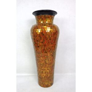 Váza DIVA zlatá 30 - 80 cm 34 cm