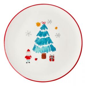 Keramický tanier Christmas Tree 20,5 cm