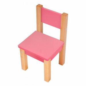 MAXMAX Sada detských stoličiek Lily - ružová