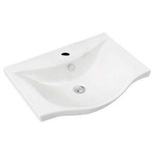 Aqualine Zara - Nábytkové umývadlo 54 cmx44,5 cm, biela 10055