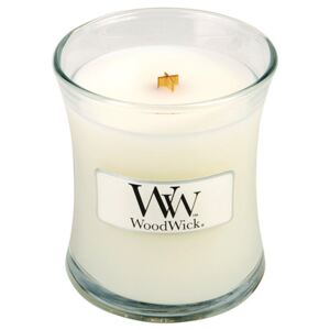 Sviečka s vôňou vanilky, medu a ruže Woodwick Detský púder, doba horenia 20 hodín