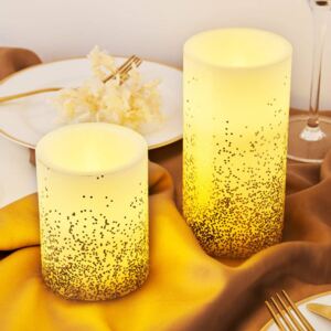 Pauleen Golden Glitter Candle LED sviečka 2 kusy