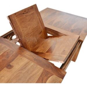 Rozkladací stôl 140/180x90 z mangového dreva, Mango natural