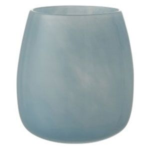 Váza modrá sklenená alebo svietnik 3ks set NATURAL ESSENTIALS