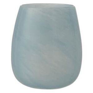 Váza modrá sklenená alebo svietnik 2ks set NATURAL ESSENTIALS