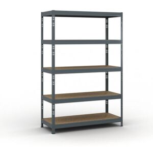 Policový regál 1800x1200x500 mm, nosnosť 280kg