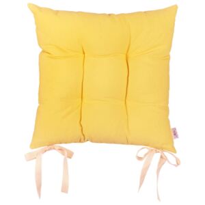 Žltý podsedák Apolena Simply Yellow, 41 × 41 cm