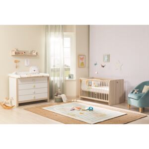 Detská izba pre bábätko Beatrice I - dub svetlý/biela