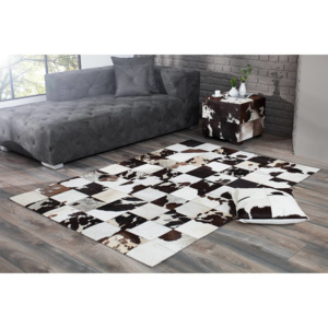 Dizajnový koberec Ralph 195 cm hnedá/biela