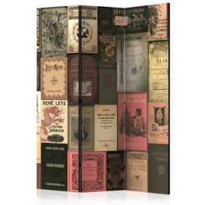 Paraván Books of Paradise Dekorhome 135x172 cm (3-dielny)