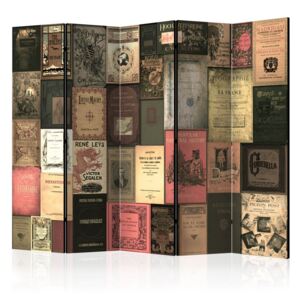 Paraván Books of Paradise Dekorhome 225x172 cm (5-dielny)