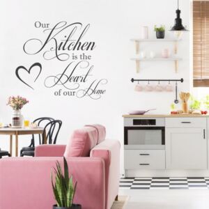 Nálepka na stenu - Kitchen is