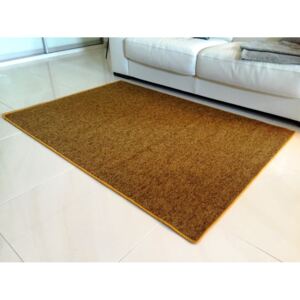Vopi koberce Kusový koberec Modena zlatohnědá - 50x80 cm