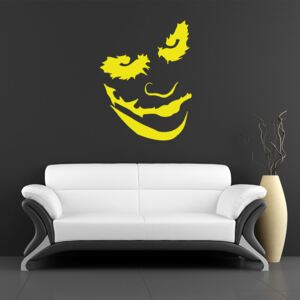 GLIX Joker - nálepka na stenu Žltá 35 x 45 cm