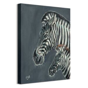 Obraz na plátne Z ako zebra Brown Louise 40x50cm WDC94753