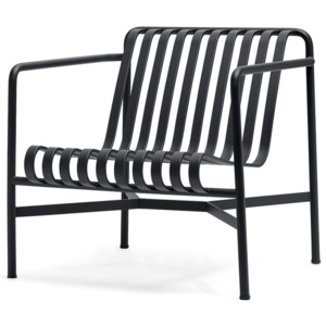 HAY Stolička Palissade Lounge Chair Low, anthracite