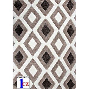 Luxusný kusový koberec Bostonia béžový, Velikosti 80x150cm