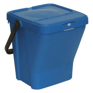 Plastové odpadkové koše ECOTOP II, modrá