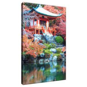 Obraz na plátne Farebná krajina v Japonsku 20x30cm 2129A_1S