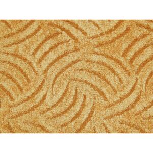 Akcia: 60x530 cm Metrážový koberec Tango 283 žltý - rozmer na míru bez obšitie cm