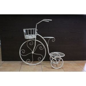 Kovový bicykel - kvetináč (v. 77 cm) veľkosť