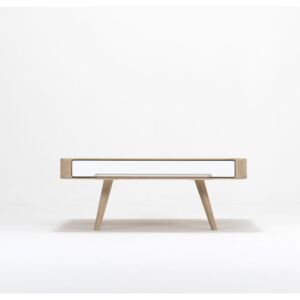 Konferenčný stolík z dubového dreva Gazzda Ena Club, 90 × 90 × 35 cm