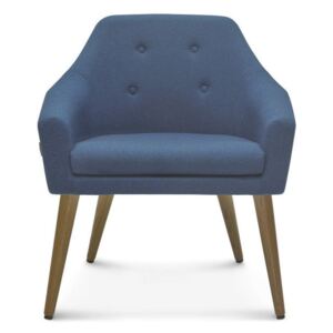 Modrá jedálenská stolička Fameg Bendt