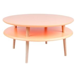 Oranžový konferenčný stolík Ragaba UFO, ⌀ 70 cm