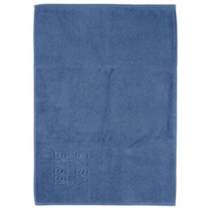 Modrá bavlnená kúpeľňová predložka Casa Di Bassi Basic, 50 × 70 cm