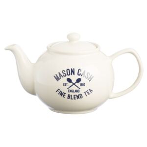 Biela kanvica na čaj Mason Cash Varsity 1,1 l