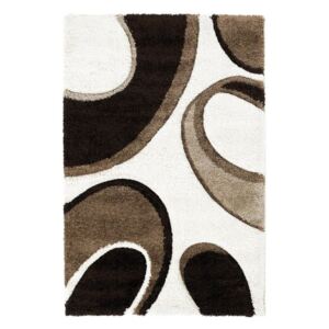 Hnedo-béžový koberec Think Rugs Fashion, 160 × 220 cm