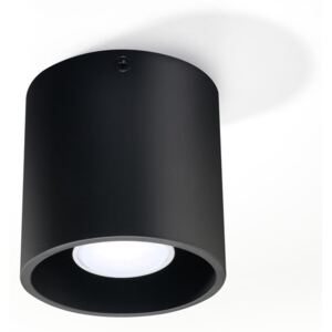 Čierne stropné svetlo Nice Lamps Roda