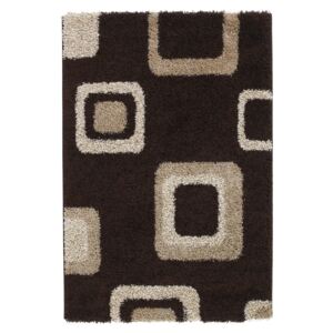 Hnedý koberec Think Rugs Majesty, 80 × 150 cm