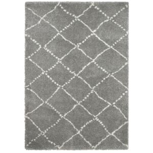 Sivo-krémový koberec Think Rugs Royal Nomadic Grey & Cream, 160 × 230 cm