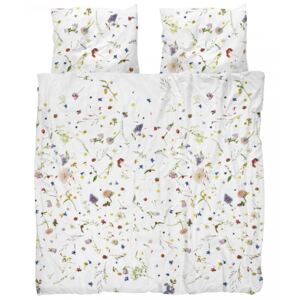 Bavlnené obliečky na dvojlôžko Snurk Flower Fields, 200 × 200 cm