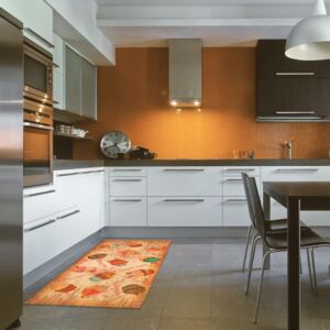 Vysokoodolný kuchynský koberec Webtappeti Cakes, 60 x 115 cm