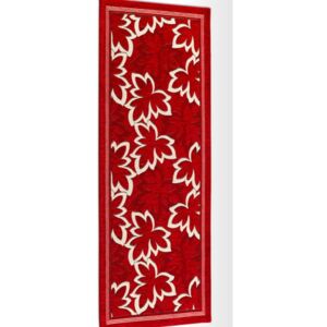 Červený vysokoodolný kuchynský behúň Floorita Maple Rosso, 55 × 140 cm