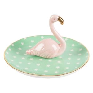 Keramická miska na šperky Sass & Belle Tropical Flamingo