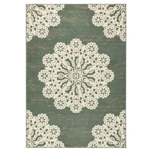 Zelený koberec Hanse Home Gloria Lace, 80 x 150 cm