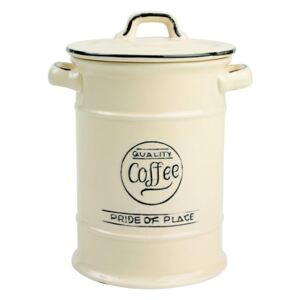 Krémová keramická dóza na kávu T&G Woodware Pride of Place