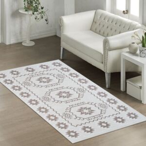 Odolný bavlnený koberec Vitaus Dahlia, 60 × 90 cm