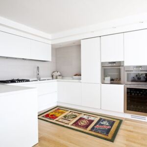 Vysokoodolný kuchynský behúň Webtappeti Caddy, 60 × 150 cm
