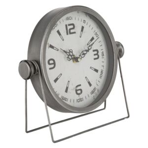 Stolové hodiny Mauro Ferretti Pull Silver, 25 × 23,5 cm